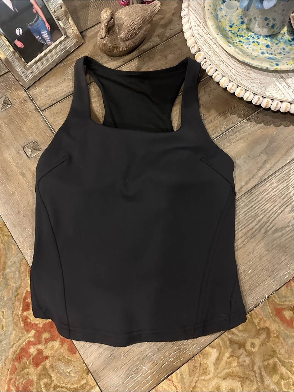 lululemon athletica Black Racerback Tank